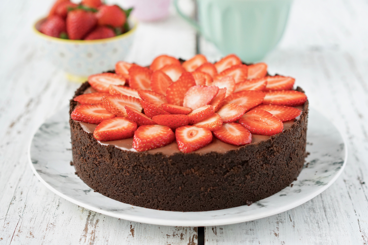 Torta De Morango E Chocolate – Flamboesa